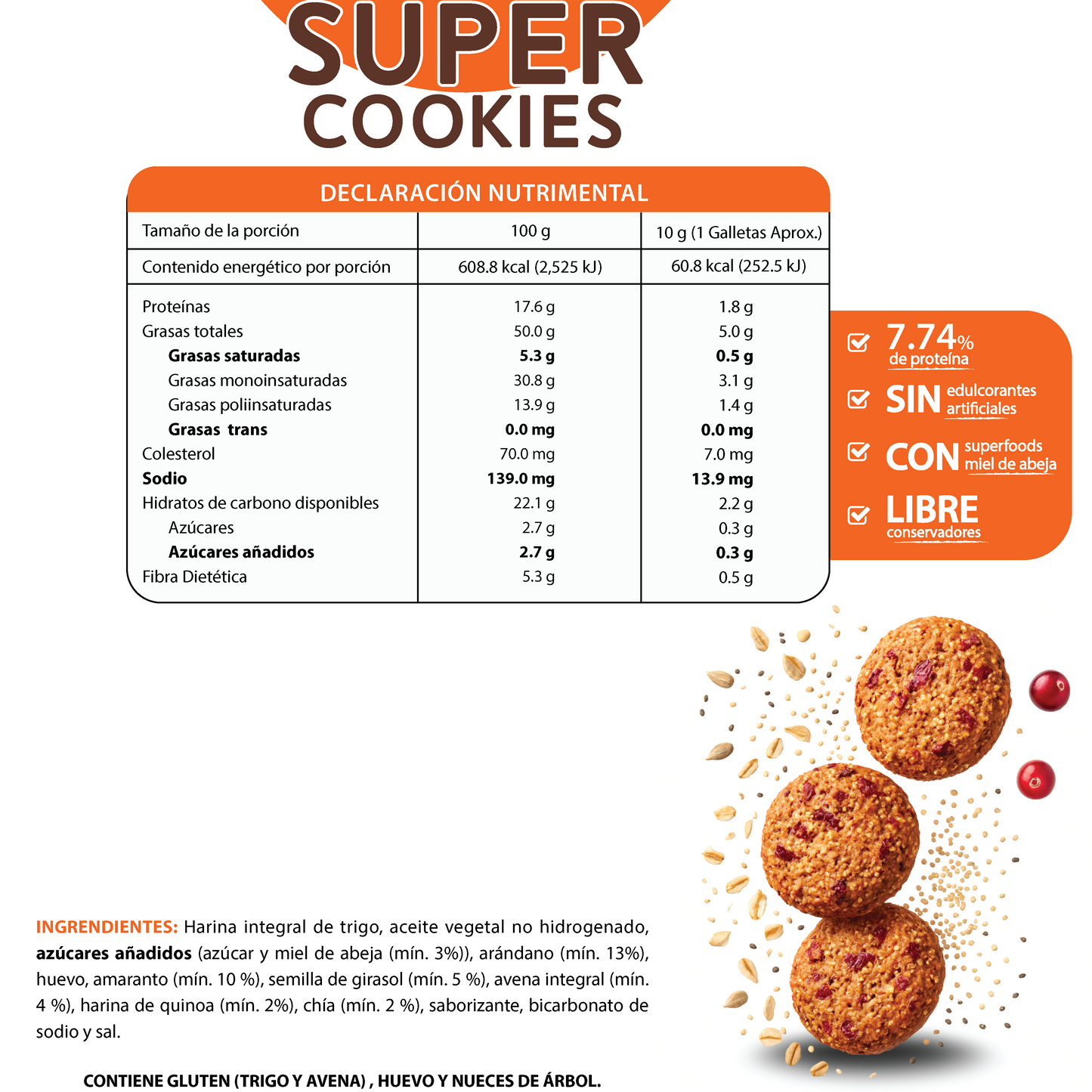 Super Cookies Quinoa 90g