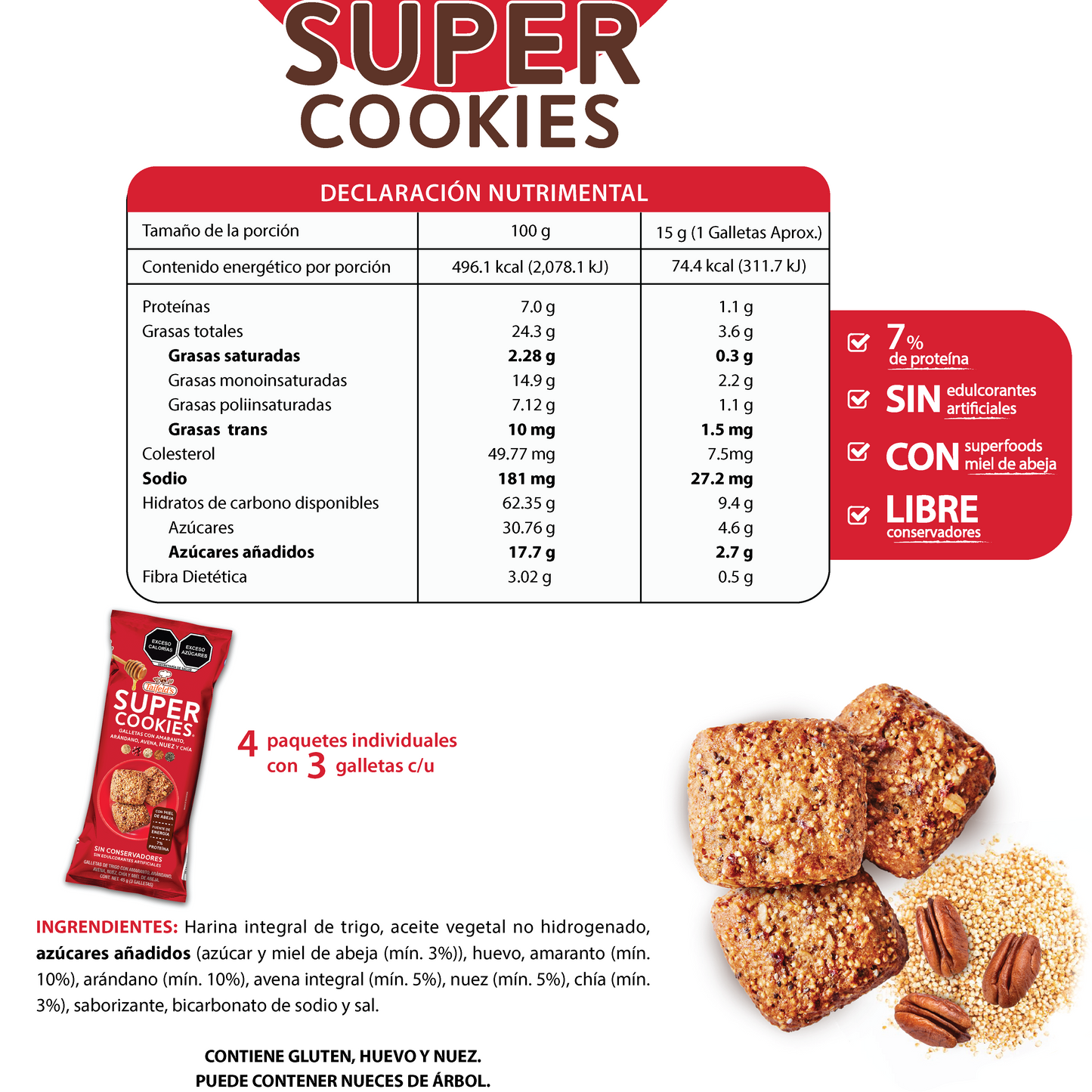 Super Cookies Mix 540g