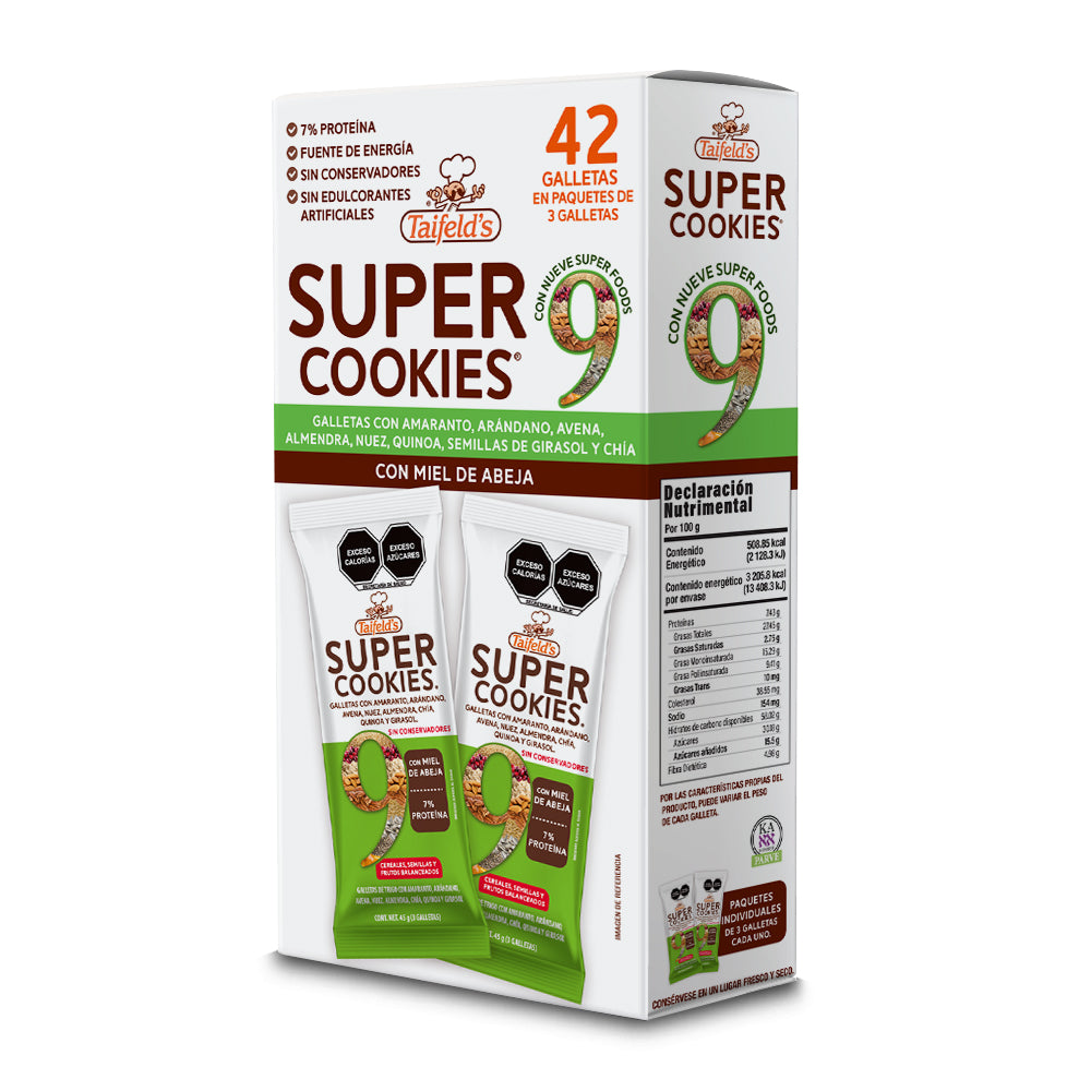 Super Cookies 9 630g