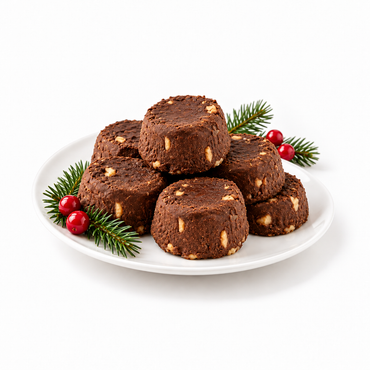Trufas de Chocolate Navideñas
